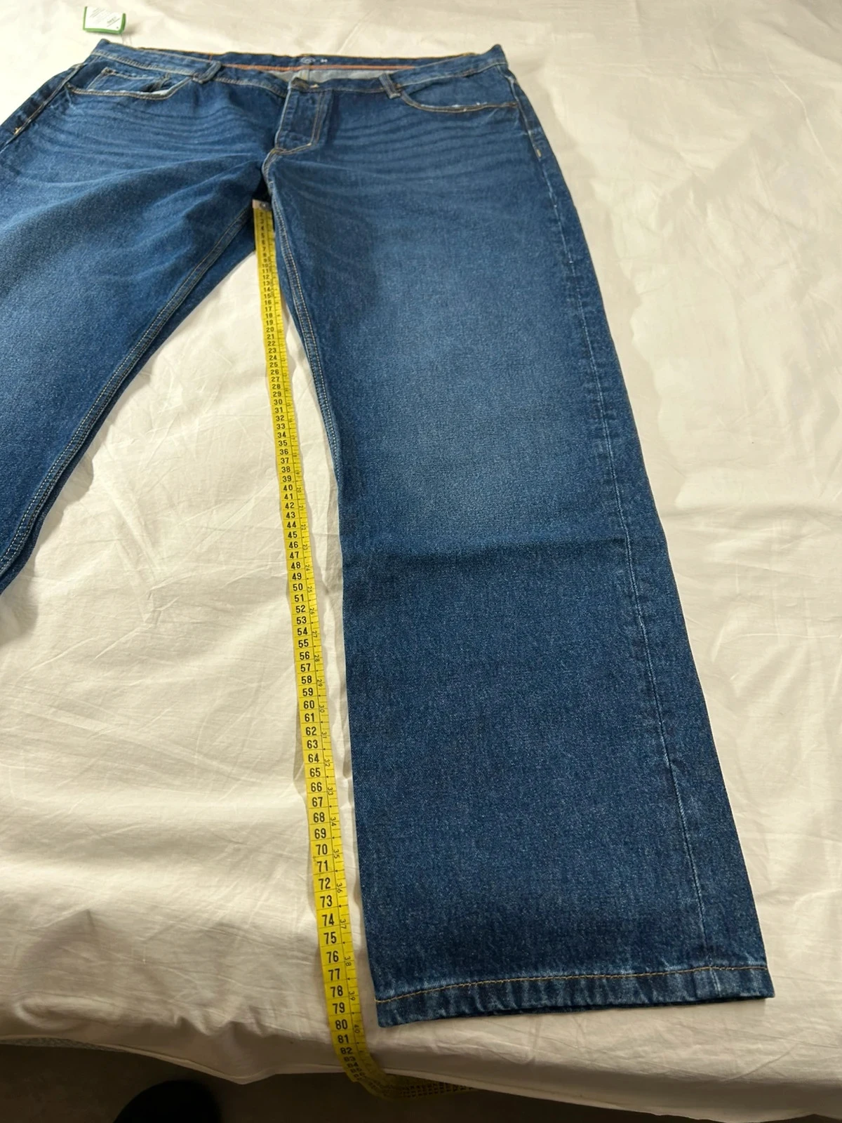 Navy blue tex straight jeans size 54 – photo 6